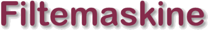 Filtemaskine